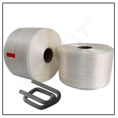 Baler strapping